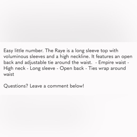 NWOT Reformation Raye Top in Emelia Floral 0 - Picture 9 of 9